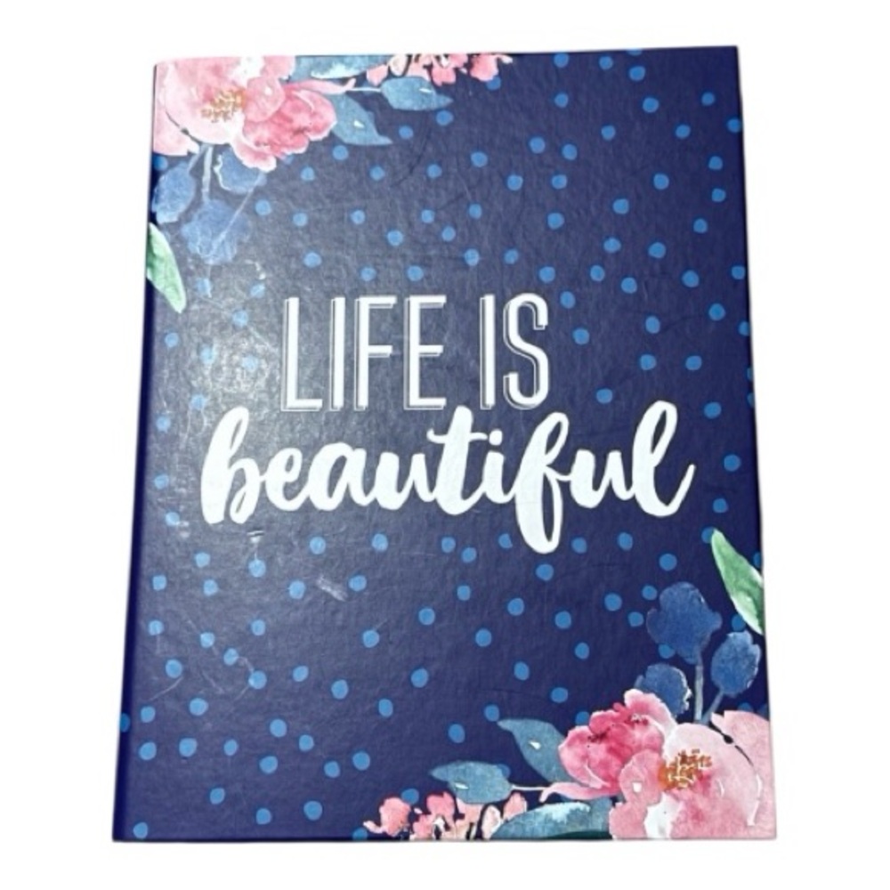 Life is Beautiful Floral Calendar